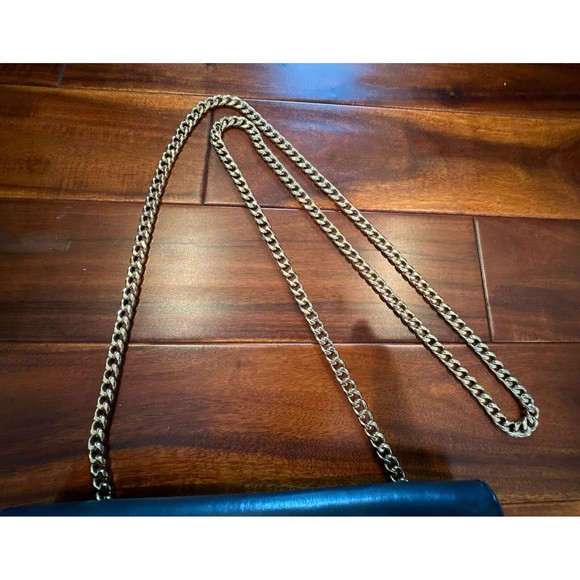 Vince Camuto Women’s Purse Shoulder Hand Bag Chain Strap Leather Faux Alligator - Picture 5 of 16